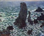 Claude Monet Rocks at Belle-lle oil painting reproduction